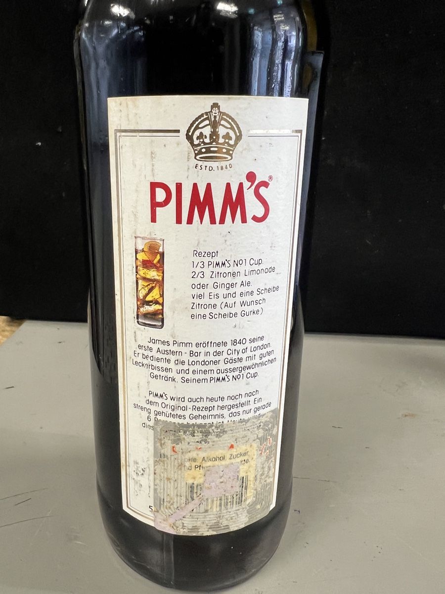 Bevande alcoliche: PIMM’S N•1 ancienne bouteille  – Nuovo (secondo la descrizione) da Genève venduto da Leboucheoreilles 5