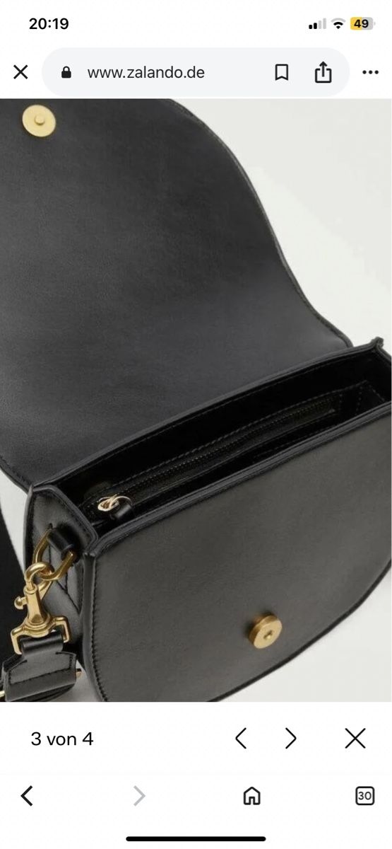 Mango Borse da donna: Schwarze Umhängetasche Tasche von Mango – Usato da Jona venduto da Flamingoo 4