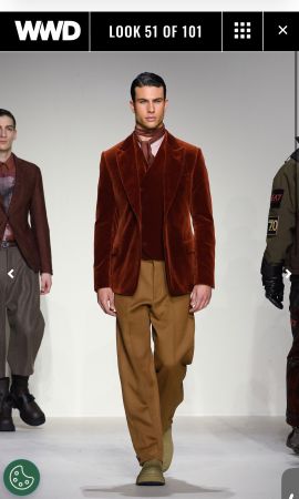 Emporio Armani Runway Wollhose / Wool Pants