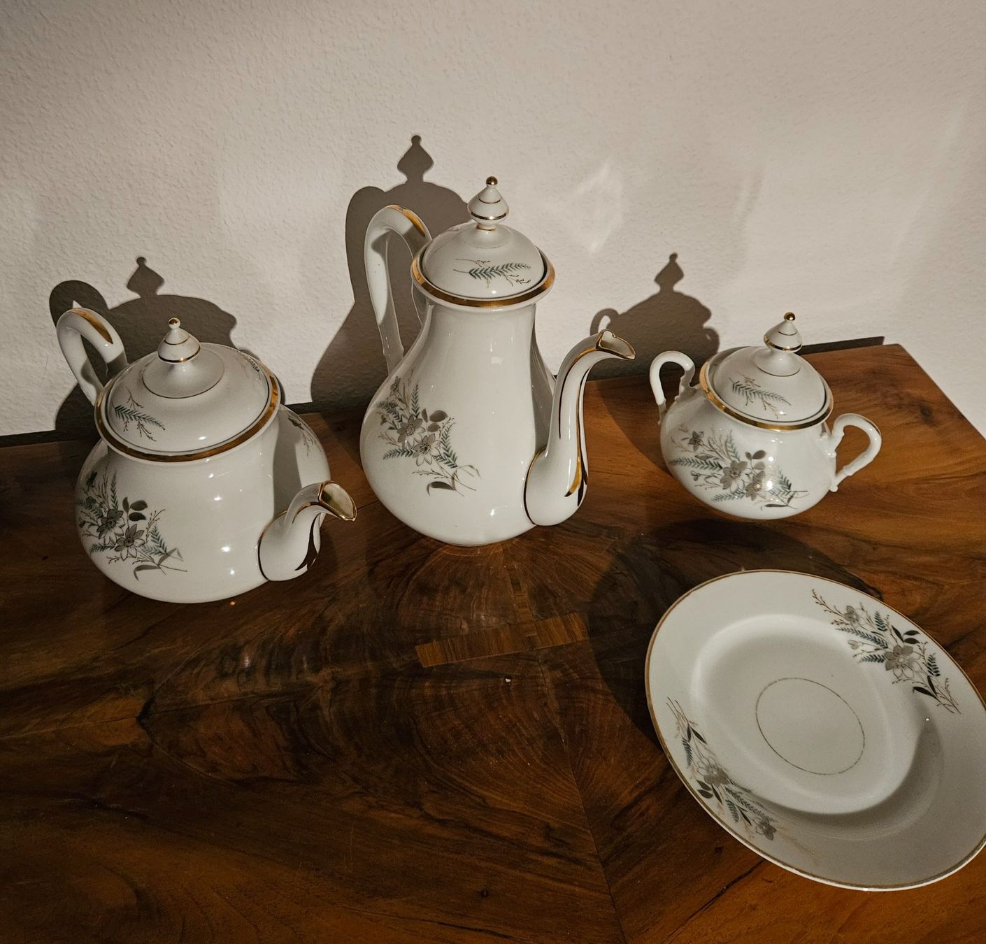 Teiere: Edles Kaffeeservice Bavaria, Winter Design – Usato da Luzern venduto da FamilieCaGi 2