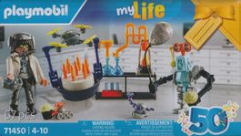 PLAYMOBIL MY LIFE 71450 SCIENZIATO CON ROBOT new