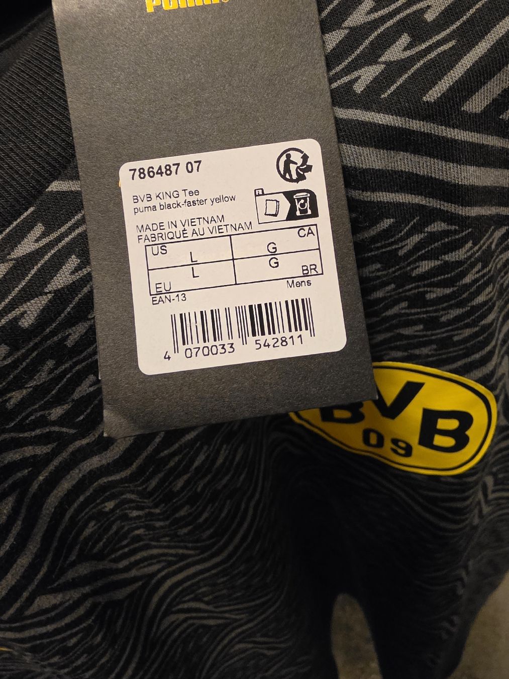 T-shirts: bvb king Tee L neu – Neuf avec emballage d'origine à Diepoldsau par To_Rapid95 2
