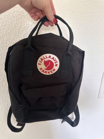Fjällräven Kånken Rucksack schwarz gut erhalten