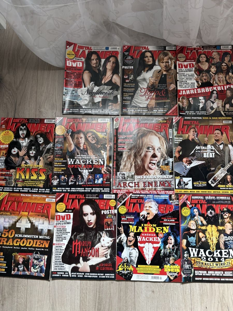 Zeitschriften & Magazine: METAL HAMMER sammlung – Gebraucht aus Herzogenbuchsee von warrior77