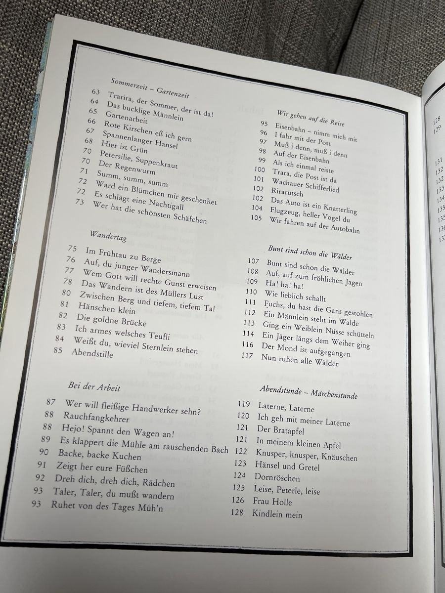 Libri: Kinderliederbuch "Das grosse Buch der..." – Nuovo (secondo la descrizione) da Kirchberg BE venduto da Bergdorf16 3