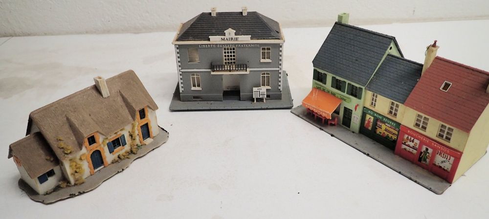 Kit Bâtiment Jouef Collector 7205 - Échelle HO - Vintage 1960/70 - Non Assemblé
