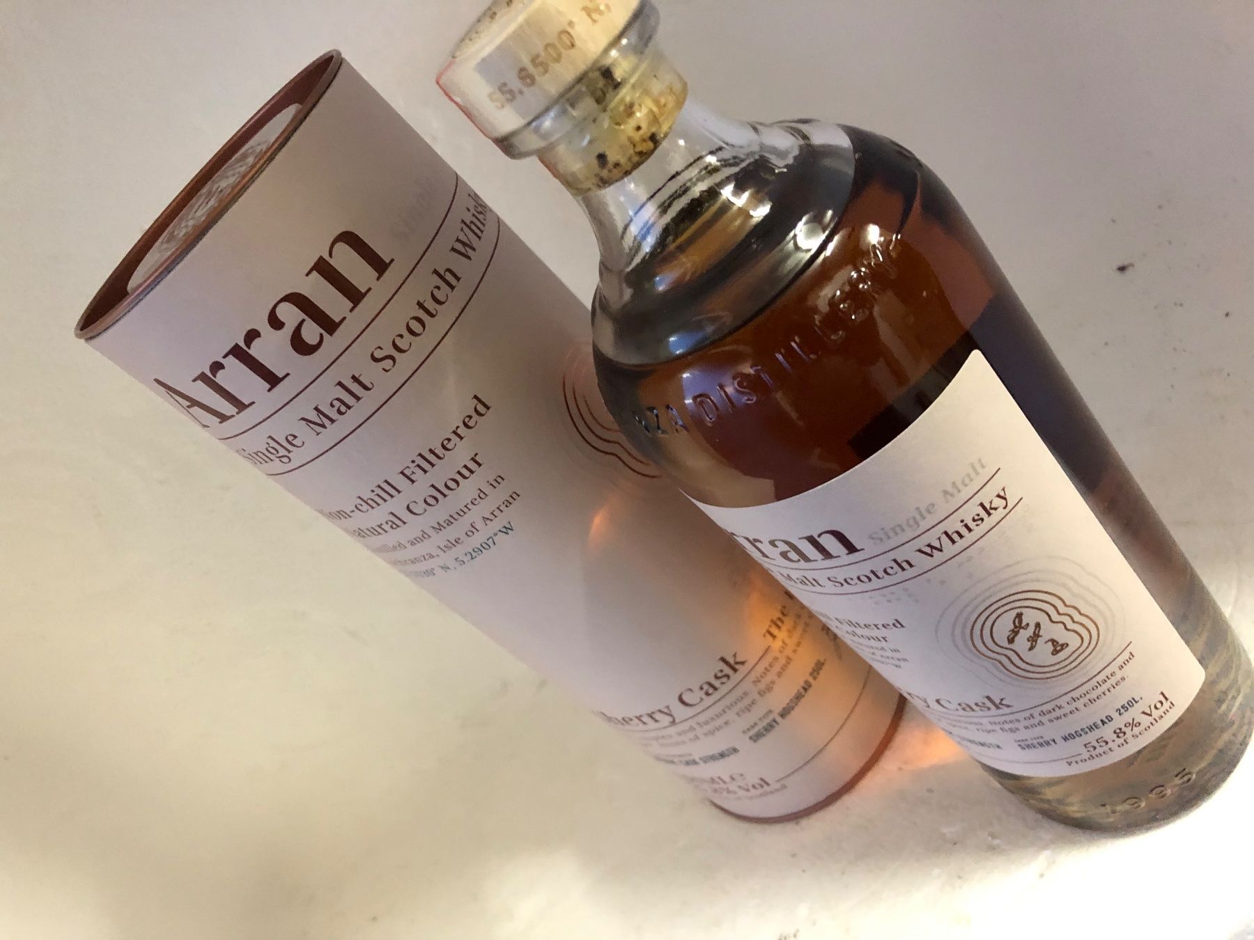 Arran Bevande alcoliche: 1 Flasche Arran The Bodega Sherry Cask Single Malt 55.8% – Nuovo e nell'imballaggio originale da Wöschnau venduto da Vinsale 9
