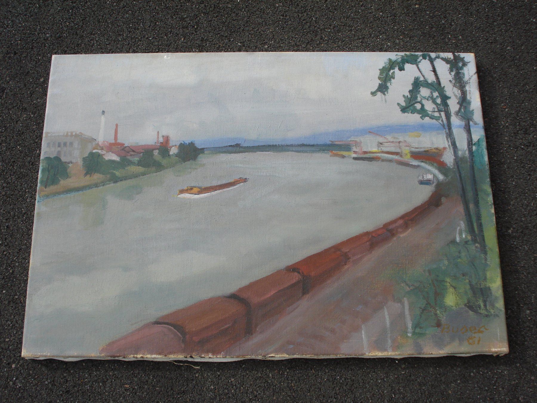 Gemälde: Samuel Buser 1912-1987 – Gebraucht aus Basel von art.basel 5