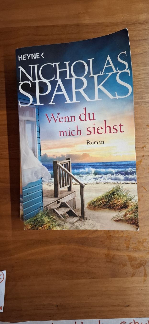 Bücher: Nicholas Sparks "Wenn du mich siehst" - Roman – Gebraucht aus Niederstocken von Cocos_nut