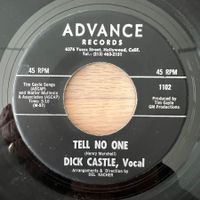 Dick Castle - Tell No One / 1. US-Press. 1968 - Very nice