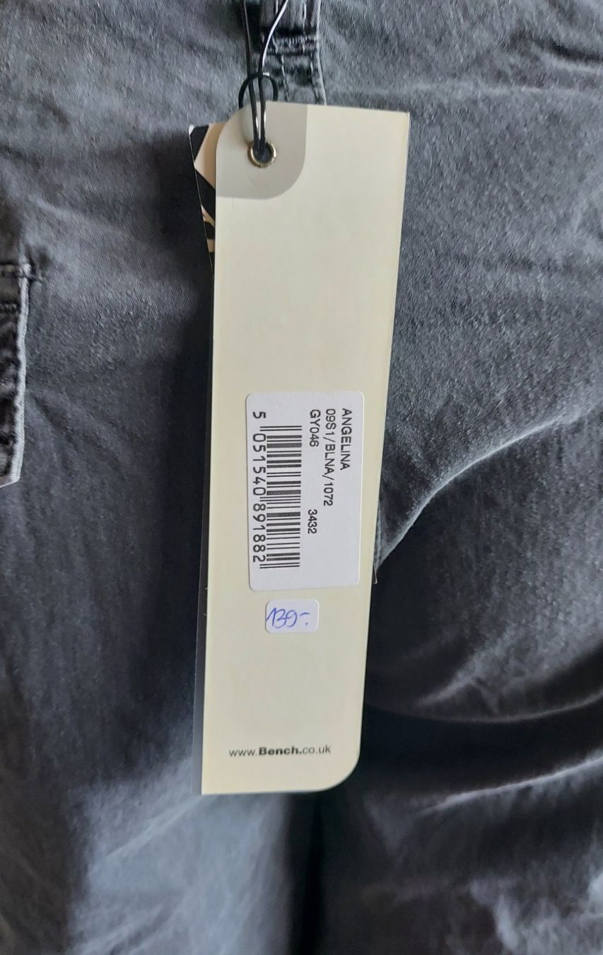 Bench Hosen: Neue Bench Herren Cargo Hose, Gr. 34/32, Grau – Neu und originalverpackt aus Basel von Mazzo84 2