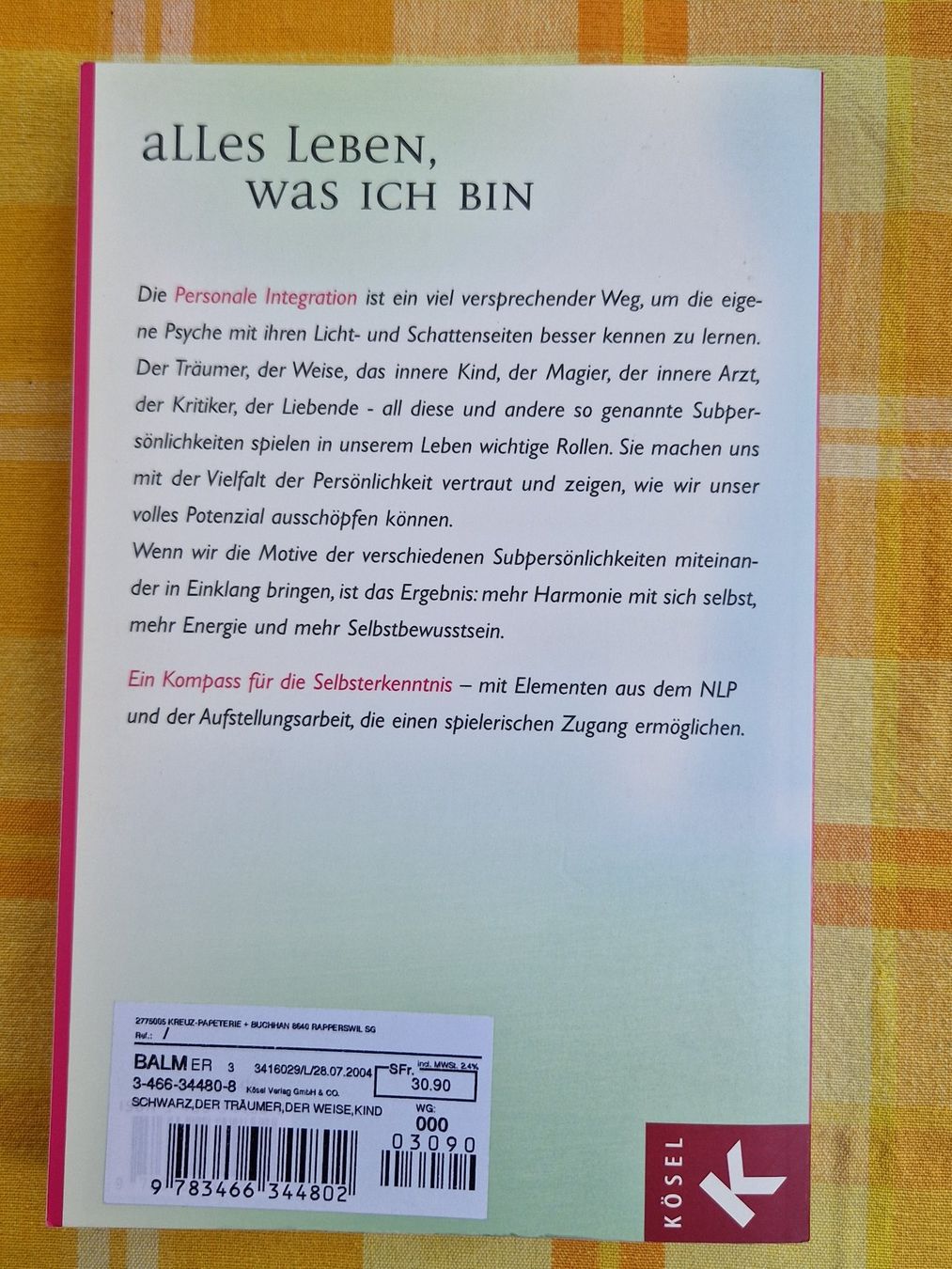 Bücher: Der Träumer, der Weise und das innere Kind – Neu (gemäss Beschreibung) aus Rüti ZH von Gigelisuppe 1