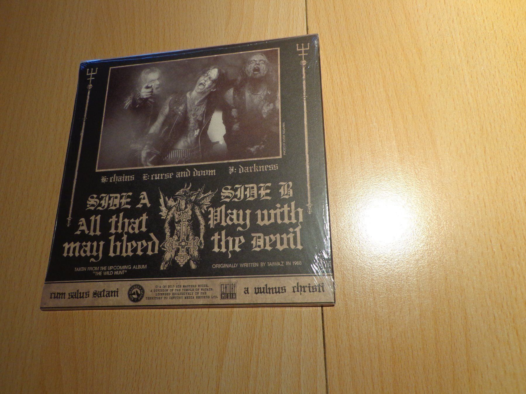 Dischi in vinile: Watain-All That May Bleed Vinyl 7'' Vinyl Single 2013 – Nuovo e nell'imballaggio originale da Brienz BE venduto da INTERNALFIRE 1