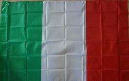 Italien Fahne Bandera Flag Mailand Pisa Rom Florenz Genua