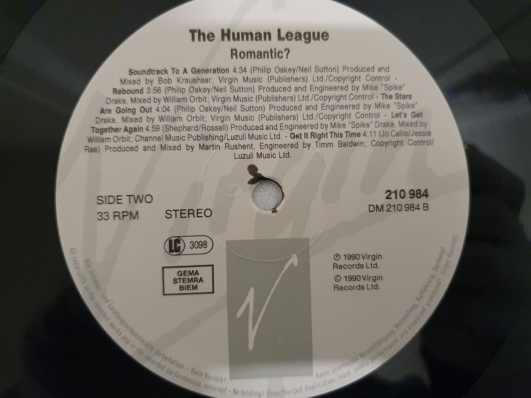 Dischi in vinile: The Human League – Romantic? – Usato da Uster venduto da Vinyl-Leidenschaft 5