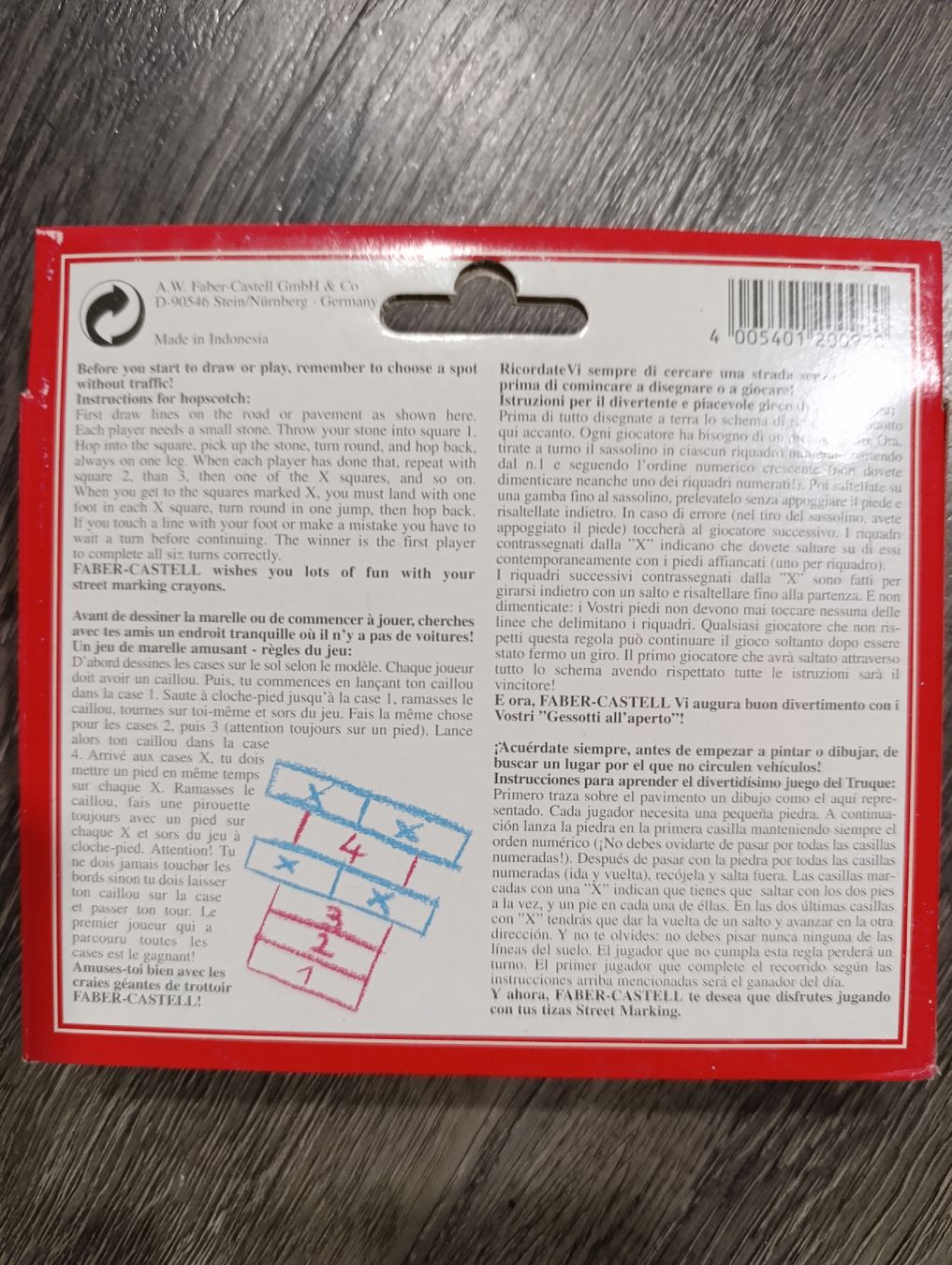 Kit bricolage: Strassenmalkreide - 8 Schachteln – Nuovo e nell'imballaggio originale da Grüt (Gossau ZH) venduto da Alaska 2