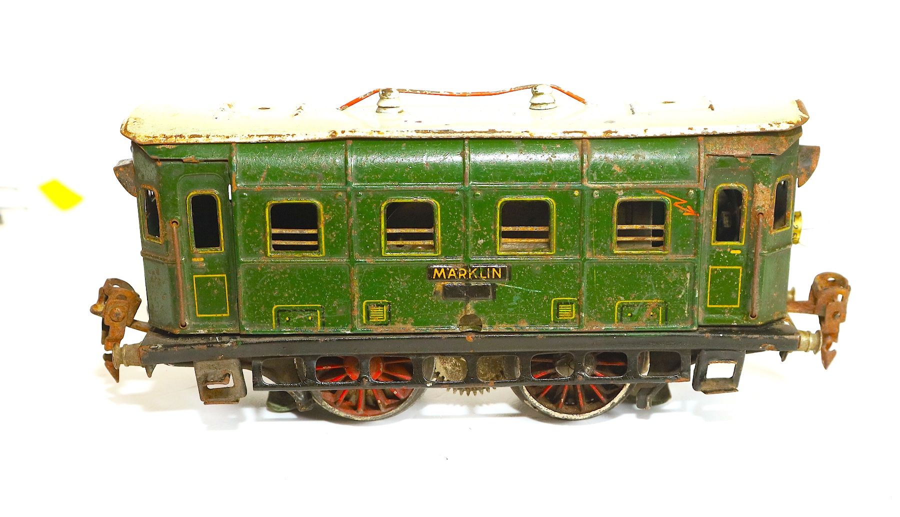 Märklin Modellini di ferrovie: VINTAGE MÄRKLIN E-LOK SPUR 0 – Nuovo e nell'imballaggio originale da Ipsach venduto da locky55