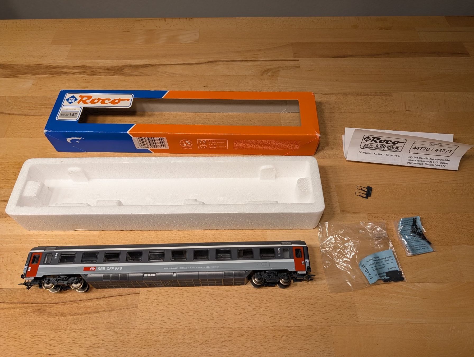 Roco Modellini di ferrovie: Roco 44770 SBB EC 201 – Usato da Glattpark(Opfikon) venduto da Opfikon89 2