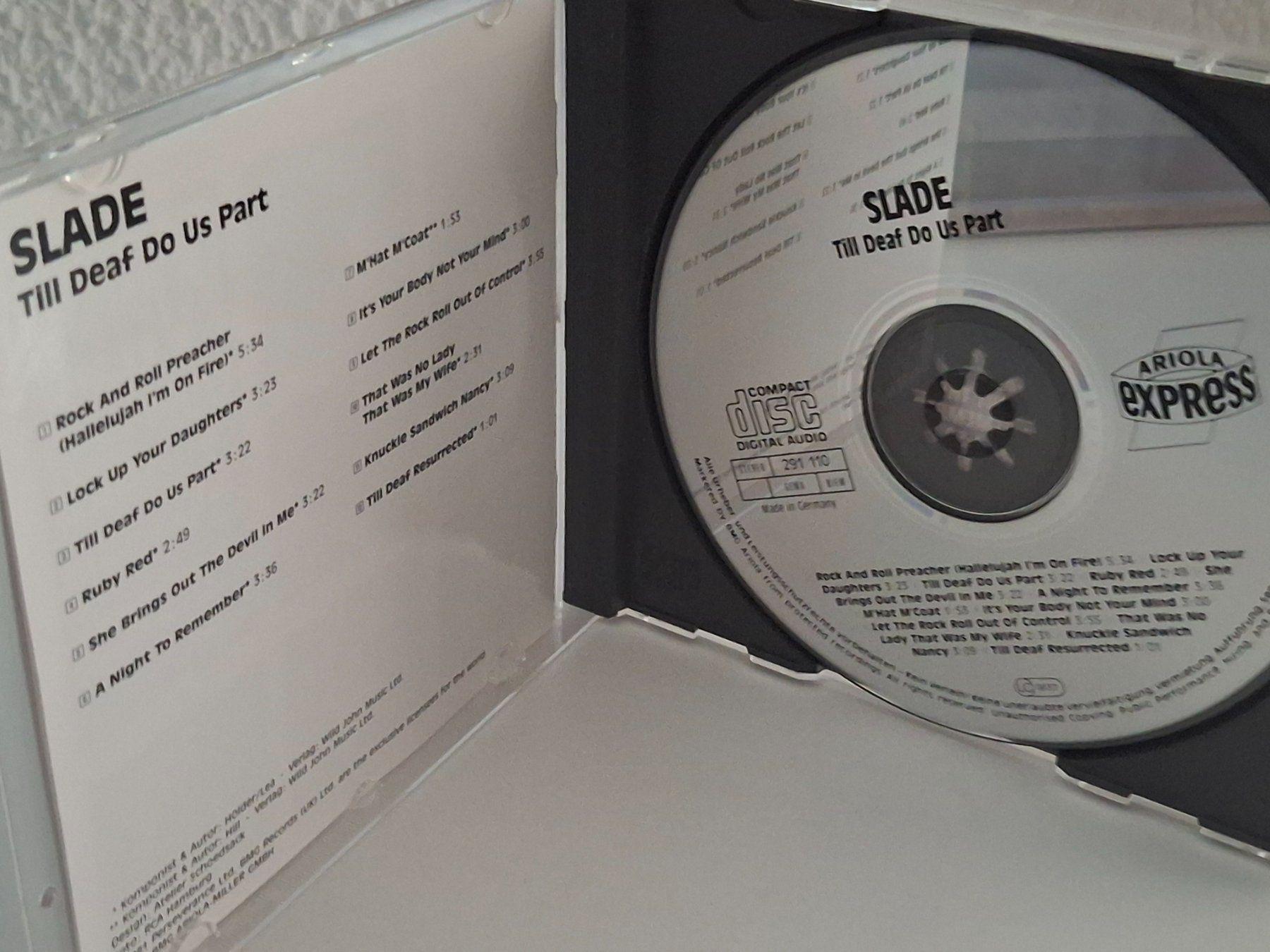 CD: CD SLADE - Till Deaf Do Us Part - – Usato da Aarberg venduto da Jackup1 2