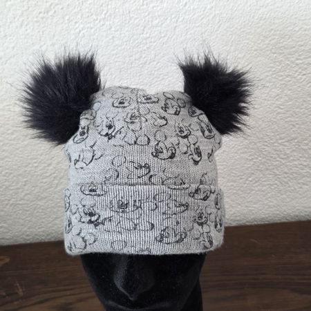 Mütze Disney Mickey Maus grau 