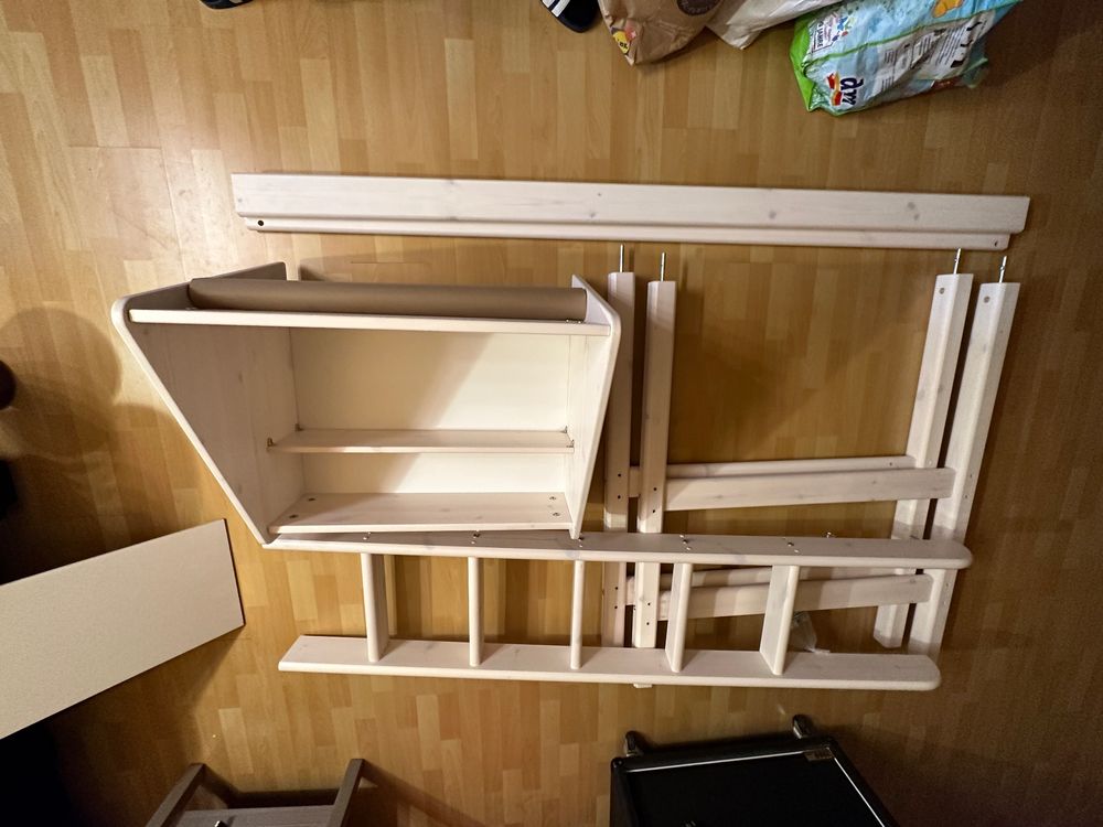 FLEXA Hochbett Erhöhung inkl. Pult (ohne Bettrahmen & Bett) (D'occasion ...