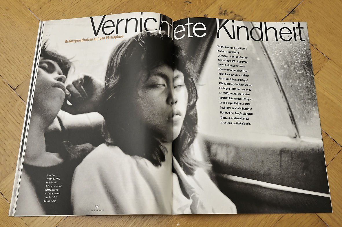 Zeitschriften & Magazine: Das Magazin 9-1994_Venzago Reportage – Defekt aus Bern von Maccalvin 4