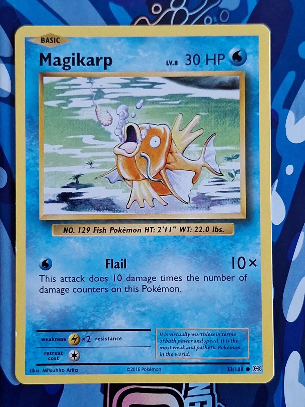Pokémon Cartes à collectionner: Magikarp - XY Evolutions #Ord17 – D'occasion à Altstätten SG par GGsGameshop