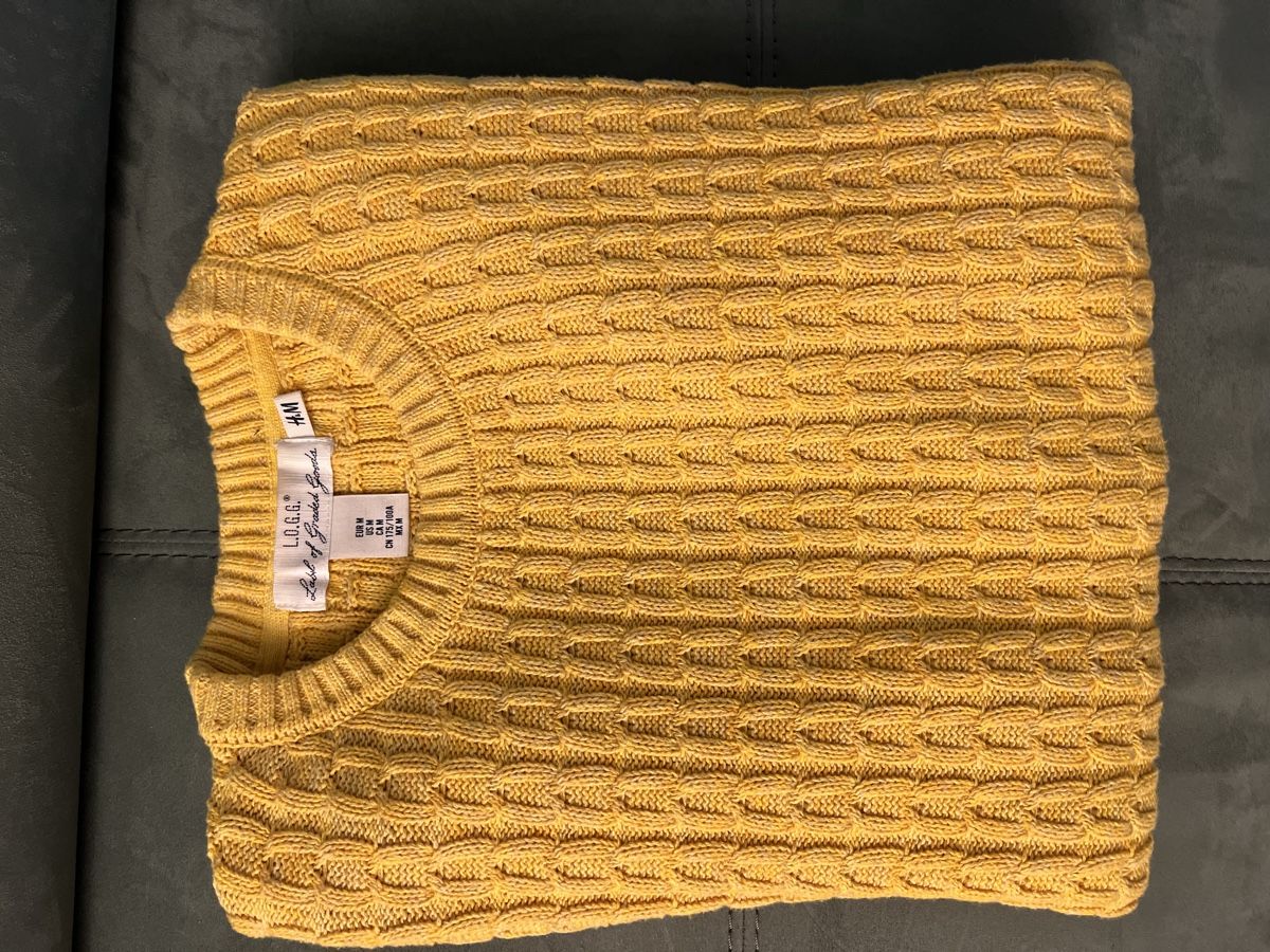 H&M Pullover & Sweatshirts: H&M Mustard Sweater - Size M , NEW – Neu (gemäss Beschreibung) aus Corsier GE von Arca_ReLife 5