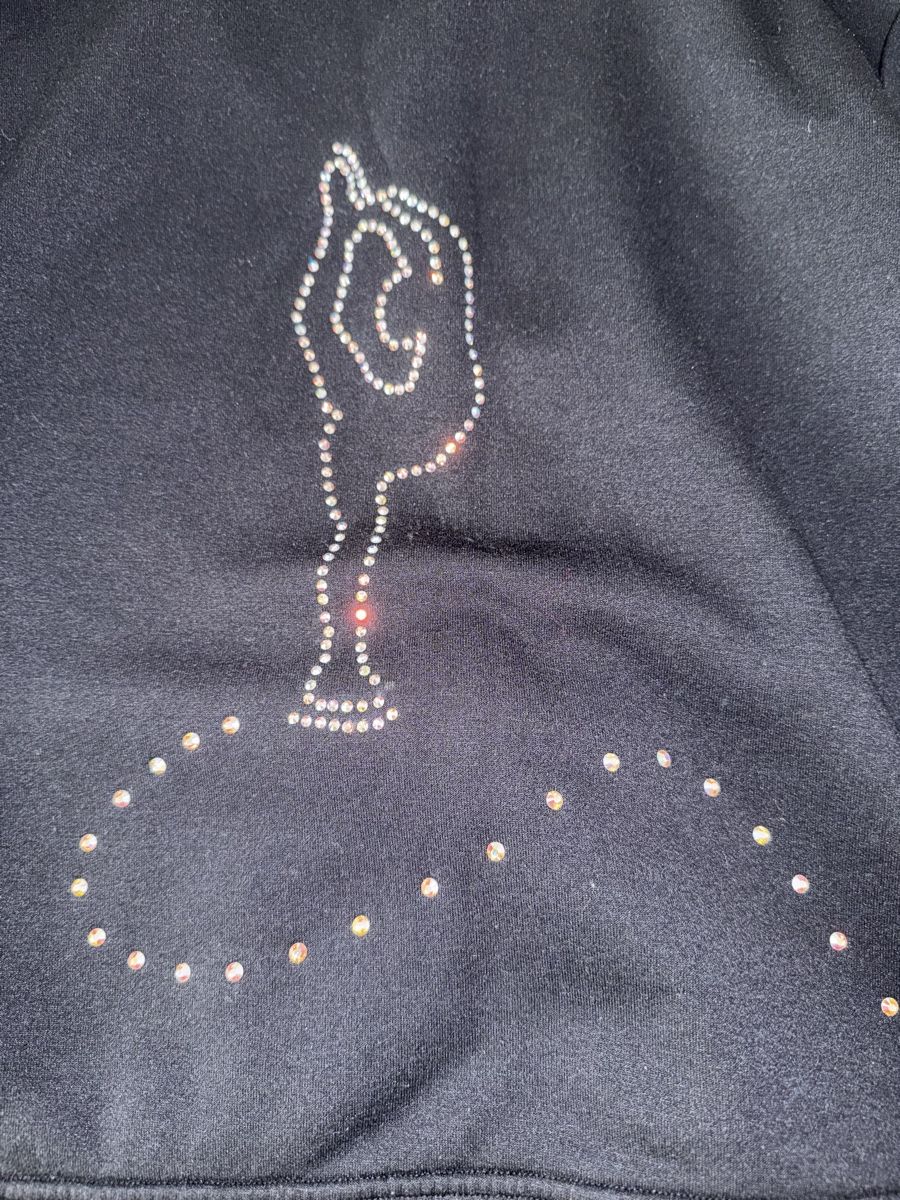 Giacche & Cappotti: Eiskunstlauf Trainingsjacke mit Steinen – Usato da Winterthur venduto da yar_dpp8