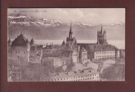 LAUSANNE - Cathédrale et Château