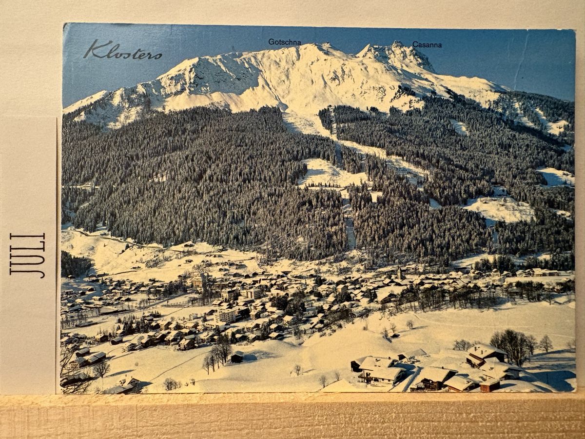 Cartoline postali: AK von Klosters – Usato da Rümlang venduto da Kartenpost1