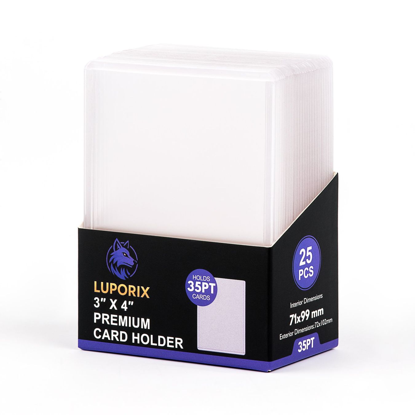 Pokémon Carte collezionabili: Pokemon Premium Toploader LUPORIX 35PT - 25 Stück pro Pack – Nuovo e nell'imballaggio originale da Oensingen venduto da CSCollectors 1