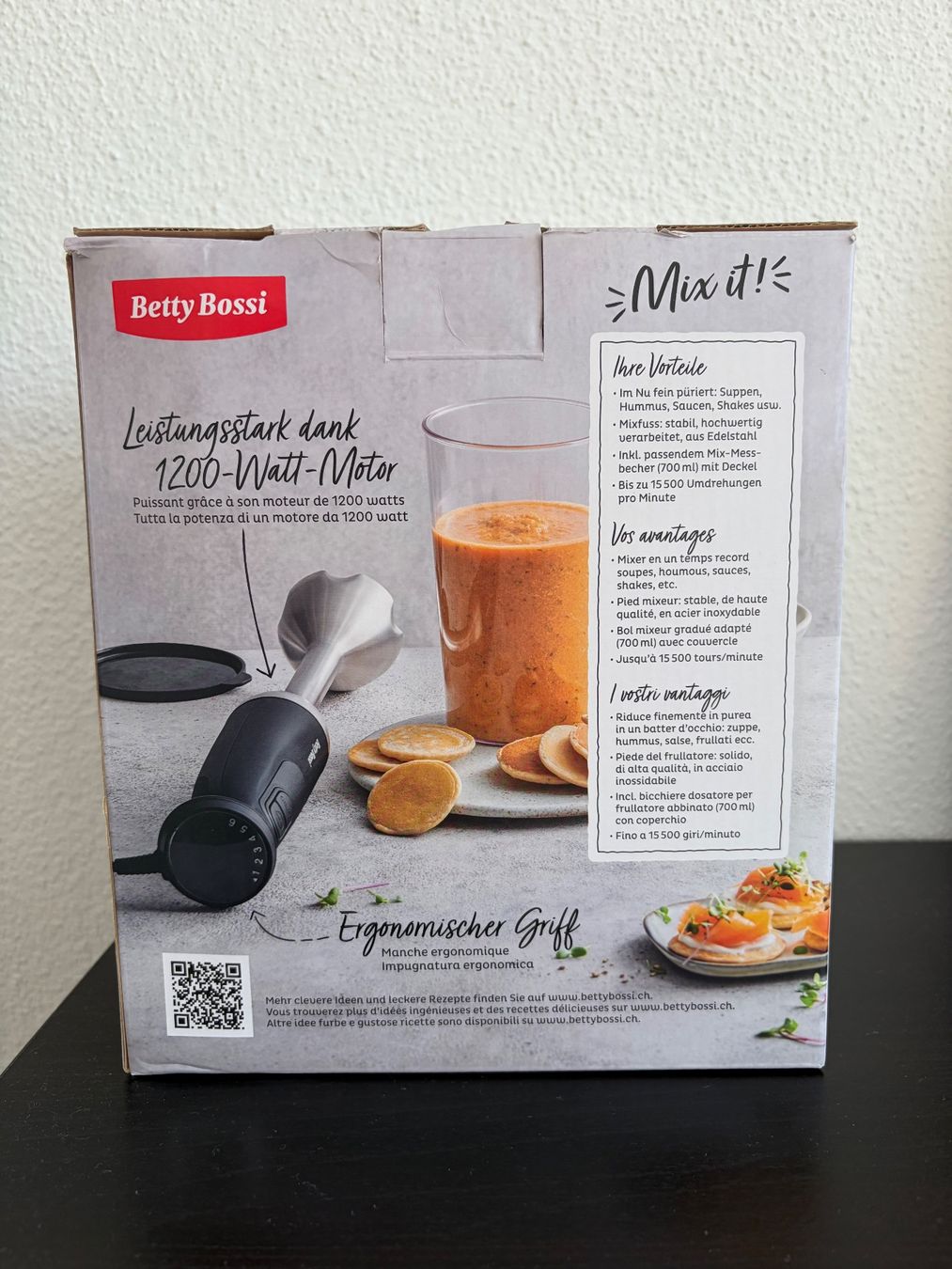 Betty Bossi Elettrodomestici da cucina: Stabmixer - Betty Bossi – Nuovo (secondo la descrizione) da Brunnen venduto da liv_9k2k 2