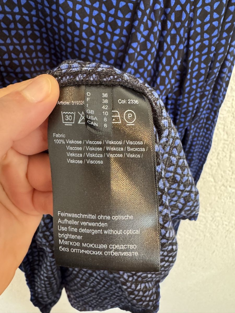 More & More Blusen: MORE&MORE Bluse Shirt blau Gr. 36 / S – Gebraucht aus Fislisbach von KolibriSecondhand 7