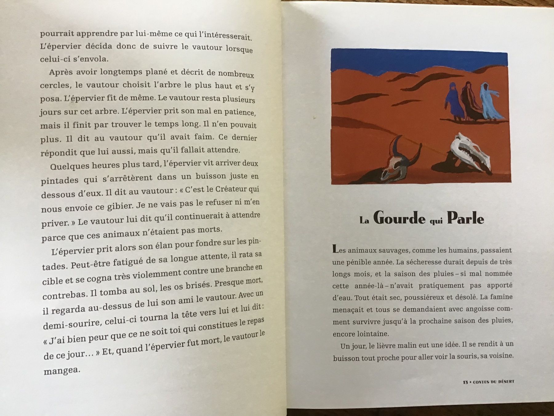Libri: Contes du désert, illustrations original Laurent Corvaisier – Usato da Fully venduto da Ruby97 2