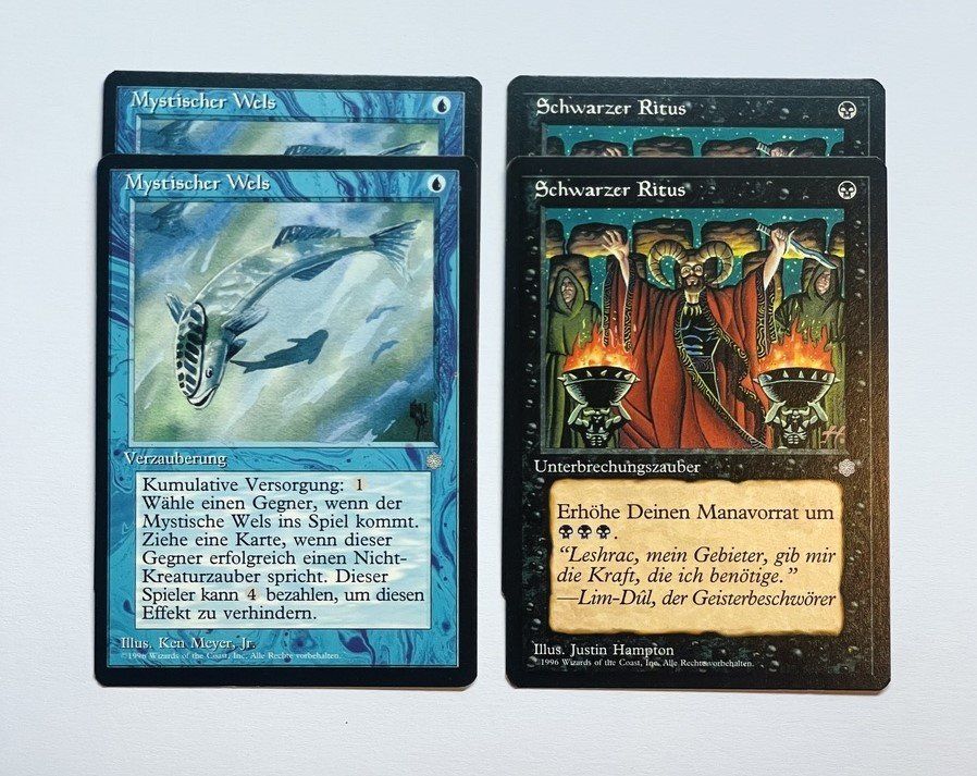 Magic The Gathering Sammelbilder & Trading cards: Magic The Gathering 2 komplette Common Sets Eiszeit deutsch – Gebraucht aus Duggingen von nad_6yzh 3