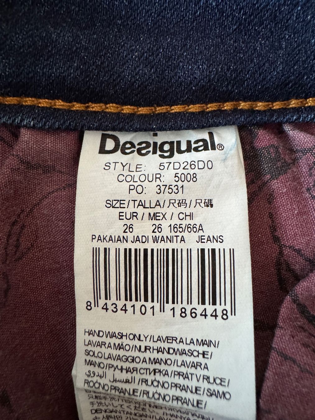 Desigual Jeans: Desigual Jeans in Grösse 26 – Usato da Thun venduto da THX-Tech 7