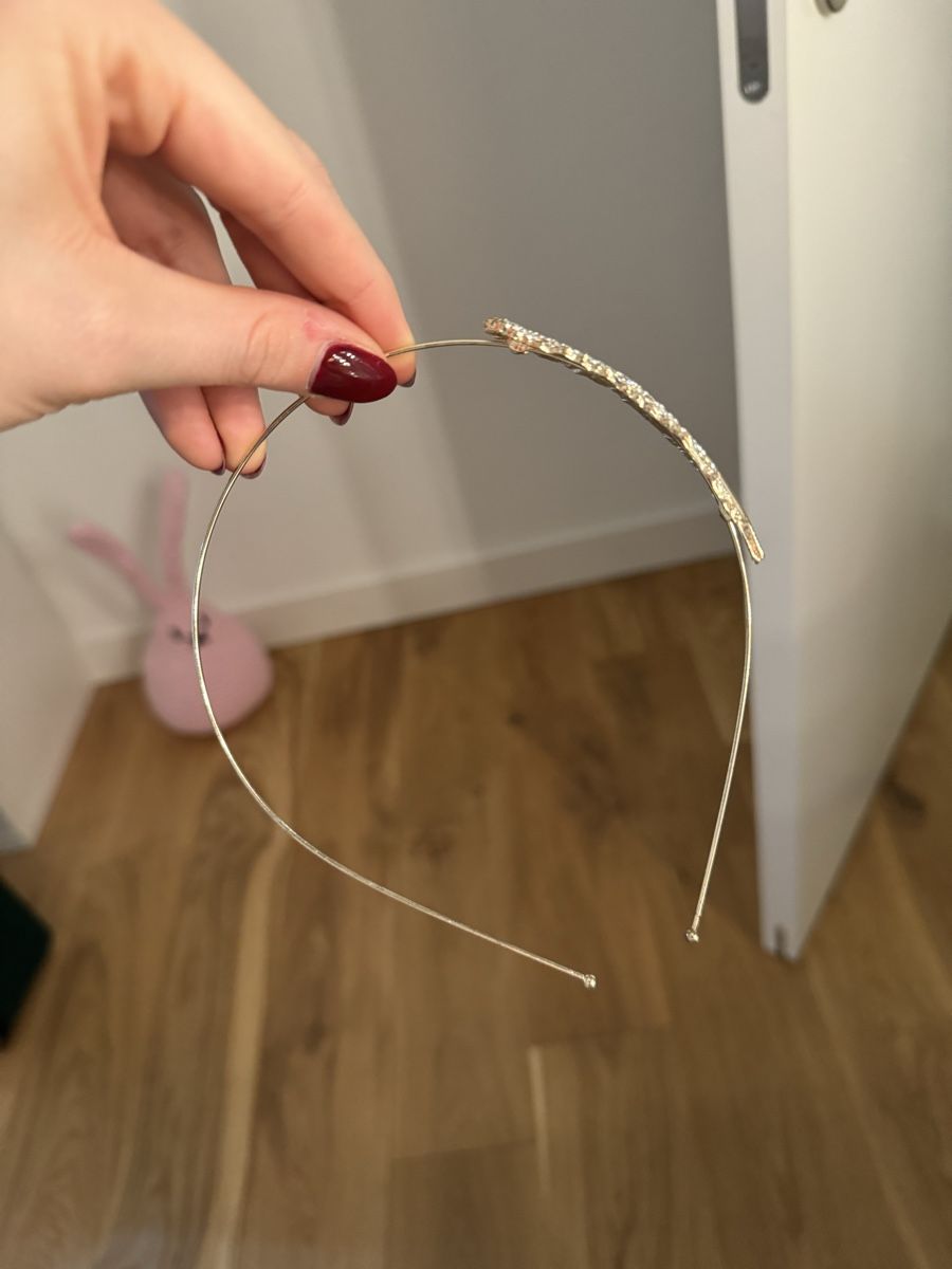 Haarschmuck: Haarreif mit Glitzer-Feder – Gebraucht aus Schaan von kri_tsw8 1