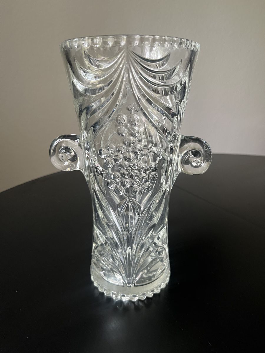 Vasi & Recipienti: Elegante Kristallvase mit Griffen – Usato da Zürich venduto da Nowstalgia 4