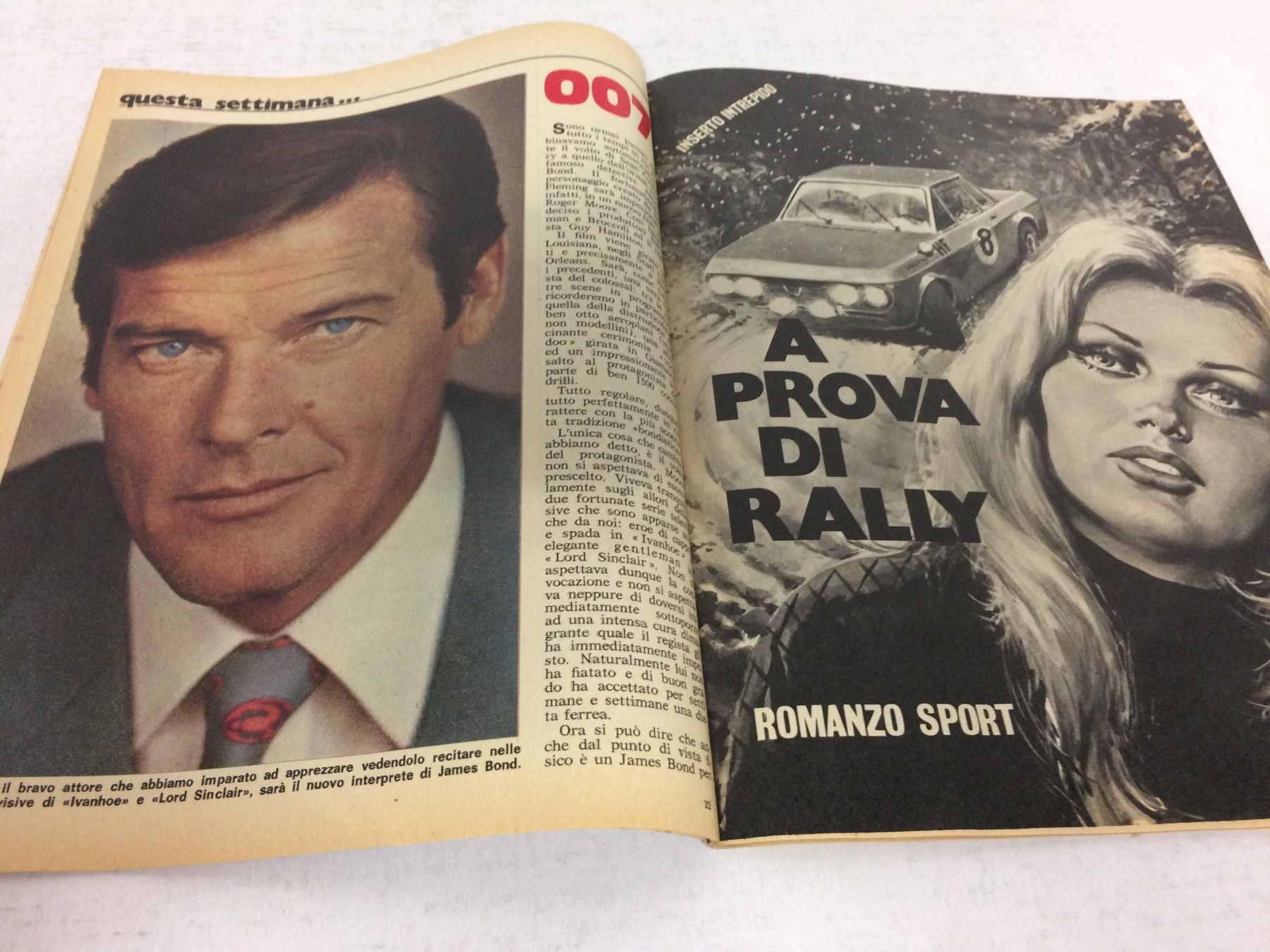 Zeitschriften & Magazine: INTREPIDO # 3 /4 1973 Bordon David Bowie Roger Moore 007 – Gebraucht aus Vezia von Aquarius_Age 2