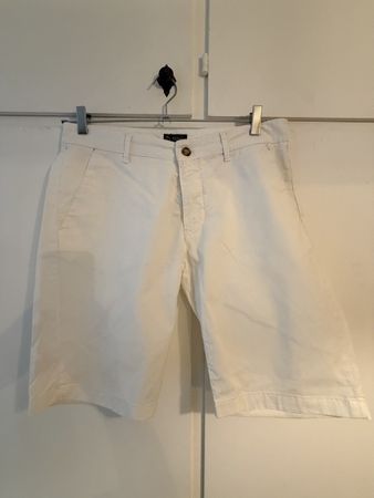 Pantaloncini bianchi estivi Luigi Fusaro Taglia 50 Made in I