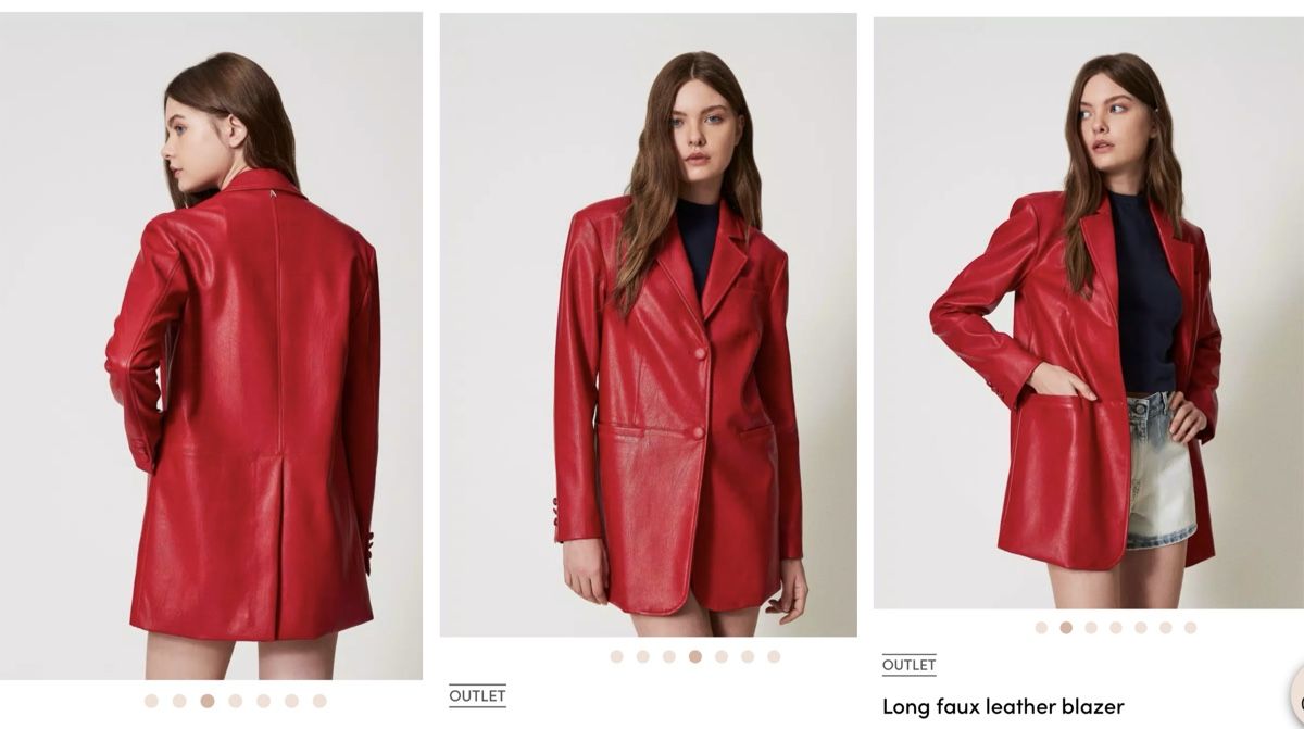 Twinset Giacche: Twinset faux-leather blazer size S – Nuovo (secondo la descrizione) da Geneve venduto da iri_dr5s 8