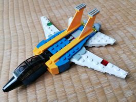 LEGO Creator # 31042  Flugzeug Jet mit 3 Anleitungen