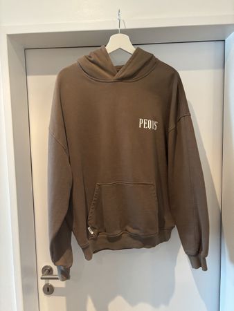 PEQUS Hoodie, Grösse M, Braun