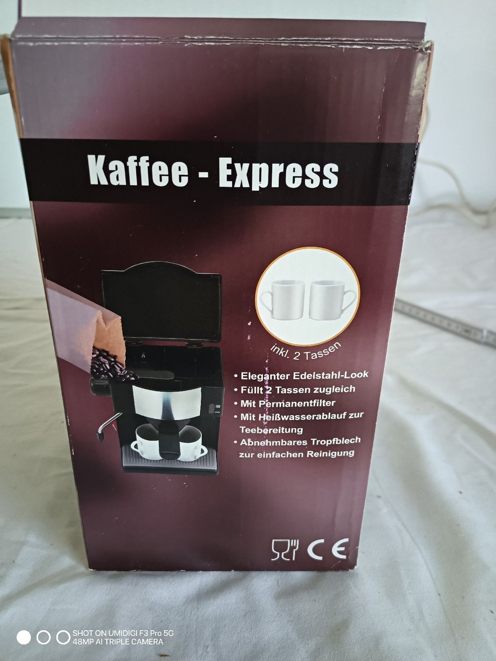 Macchine per caffè & Macchine per espresso: Kaffeemaschine Kaffee-Express neu OVP – Nuovo e nell'imballaggio originale da Aarwangen venduto da to-hirschi 1