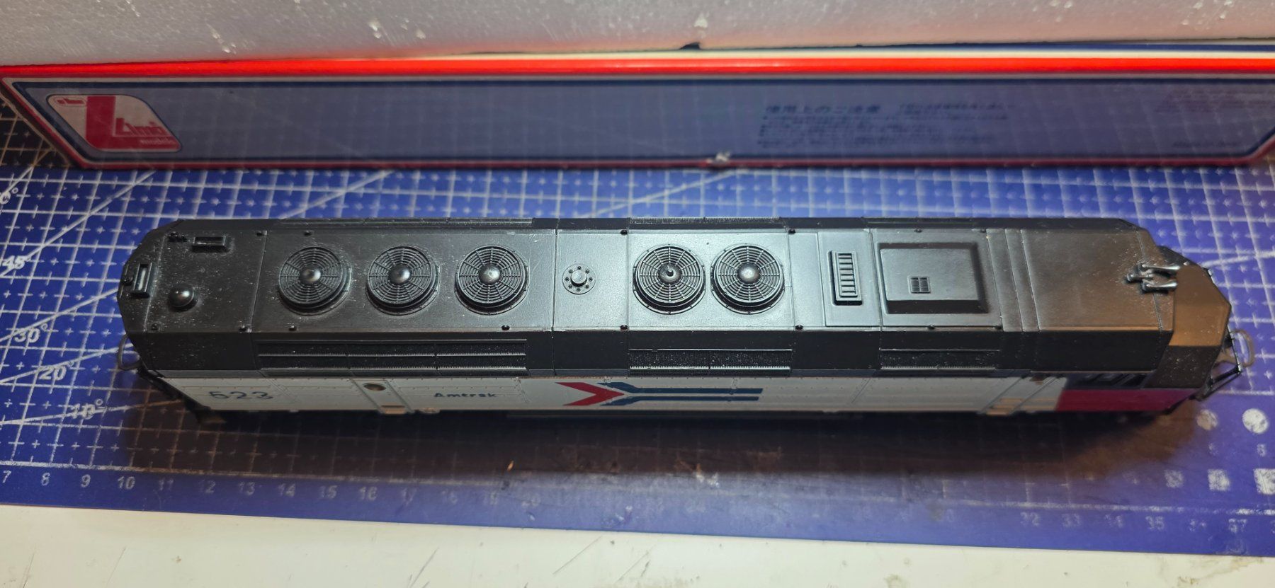 Lima Modellini di ferrovie: Lima USA Amtrak 523 HO/DC Analog – Usato da Hochfelden venduto da Danizh0 1