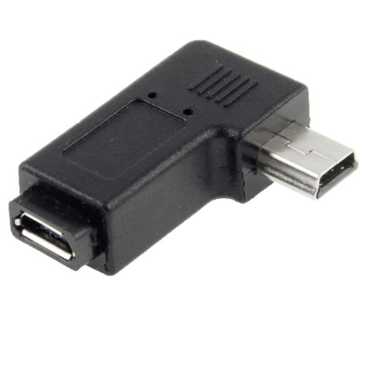 Unità & Adattatore: 90-Grad-Micro-USB-zu-Mini-USB-Adapter (s – Nuovo e nell'imballaggio originale da Aesch BL venduto da Elektronik_Laden