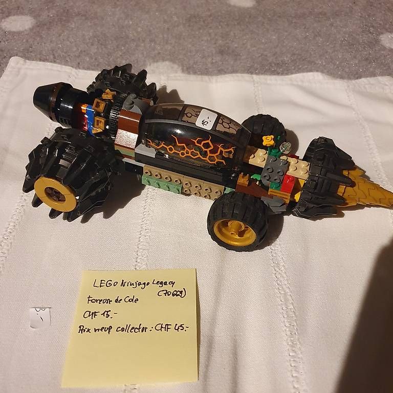 Spielzeuge: Lego Ninjago Legacy 70669 La Foreuse de Cole – Gebraucht aus Corcelles-le-Jorat von Fashion_Unfold 1