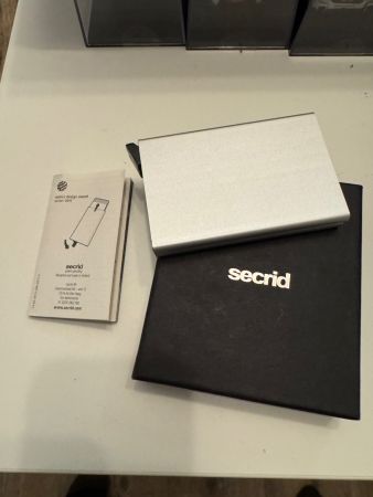 Secrid Cardprotector Twinwallet  Aluminium neuwertig mit Box