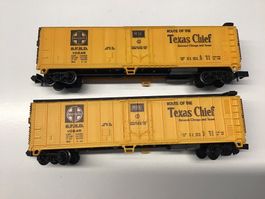 Santa Fe Texas Chief Güterwagen, N 2X